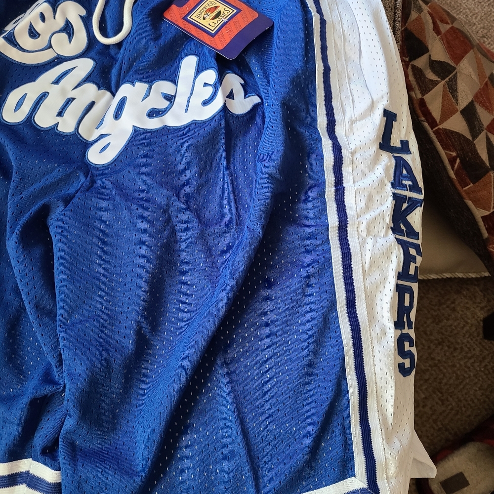 Just Don H.C. L.A. Lakers Basketball Shorts 🏀 - Picture 3 of 7